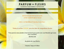 Tablet Screenshot of fleuriste-repentigny.com
